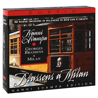 Nanni Svampa Brassens A Milan Nanni Svampa Edition (2 CD) Серия: Retro инфо 13048e.