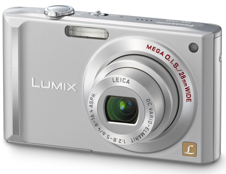 Panasonic Lumix DMC-FX55EE-S, Silver Цифровая фотокамера Panasonic инфо 13590e.