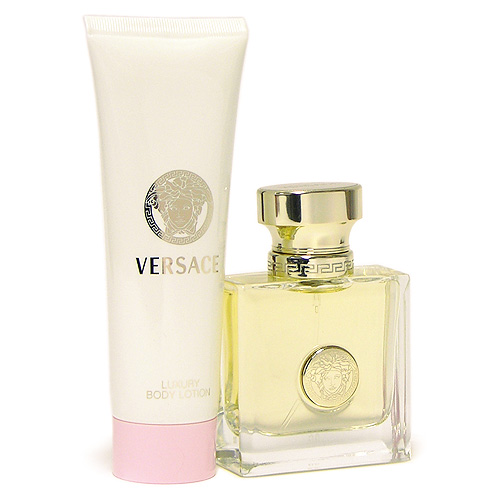 Подарочный набор Gianni Versace "Pour Femme" Парфюмерная вода, лосьон для тела лучшая им замена Товар сертифицирован инфо 13627e.