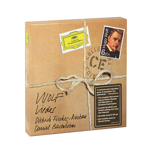 Daniel Barenboim Wolf Lieder (6 CD) Формат: 6 Audio CD (Картонная коробка) Дистрибьюторы: Deutsche Grammophon GmbH, ООО "Юниверсал Мьюзик" Европейский Союз Лицензионные товары инфо 990f.